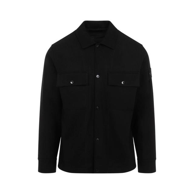 STONE ISLAND Shirts In Black Product Image