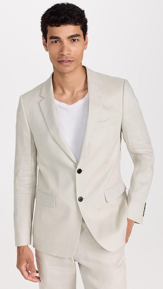 Theory Chambers Linen Blazer | Shopbop product image