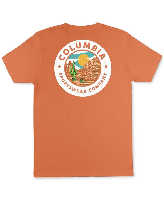 Columbia Mens Inhabited Classic-Fit Logo Graphic T-Shirt Product Image