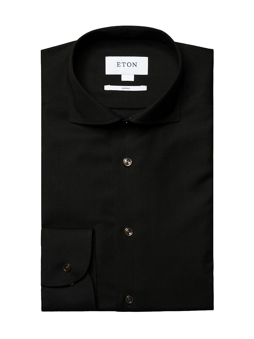 Mens Contemporary Fit Merino Wool Shirt Product Image