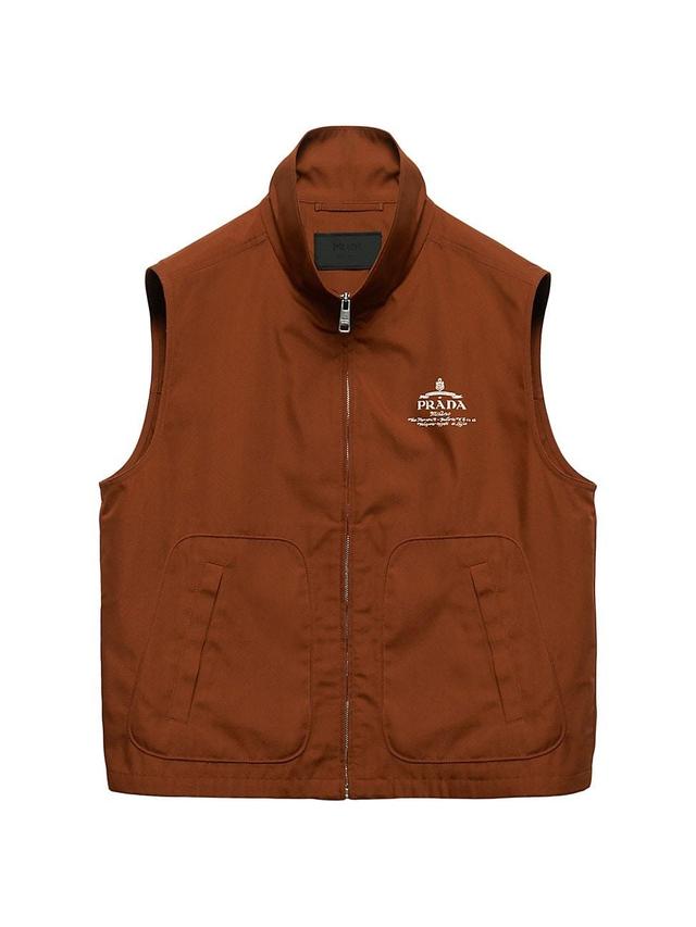 Mens Cotton Blend Vest Product Image