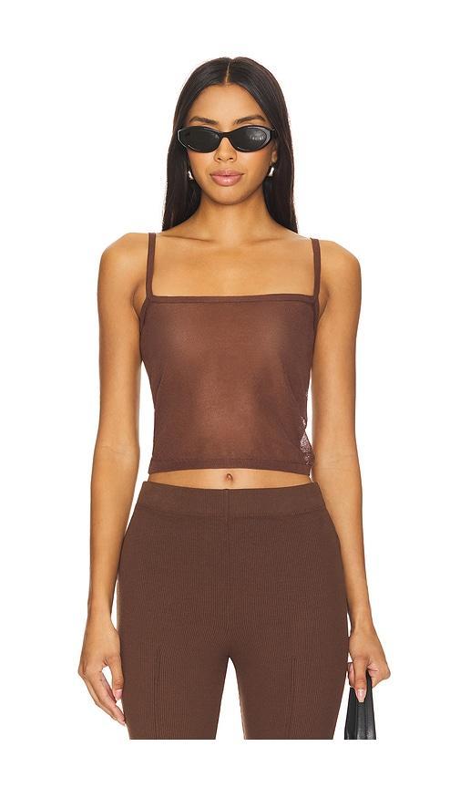 Lovers and Friends Layla Tank in Brown Product Image