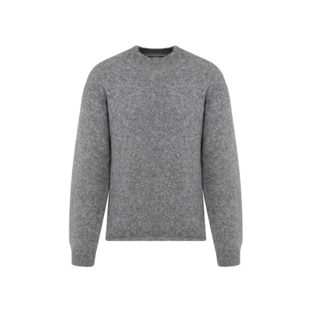 JACQUEMUS Le Pull Pullover Sweater In Grey product image