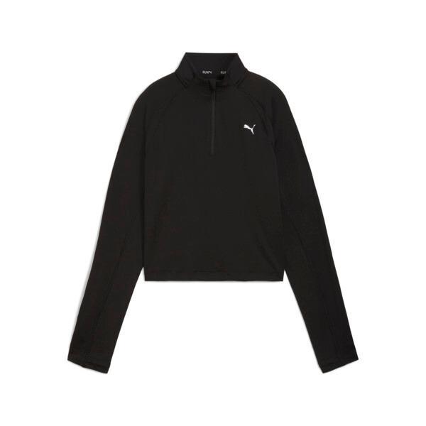 PUMA RUN CLOUDSPUN Women's Quarter-Zip Top Product Image