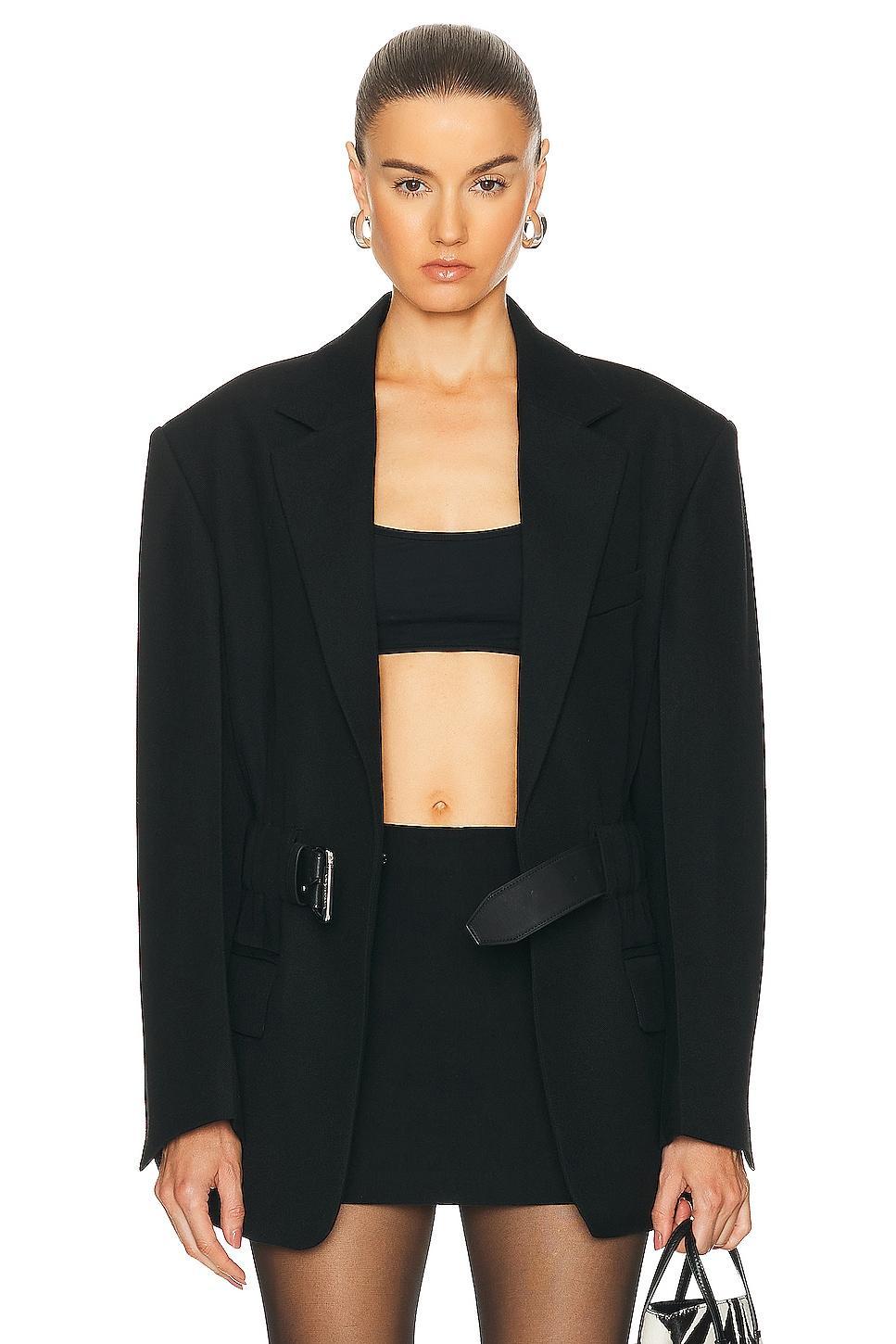 Alexander Wang Tailored Blazer Black. (also in ). Product Image