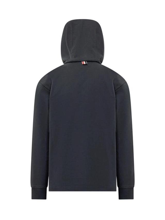 Hoodie In Blue Product Image