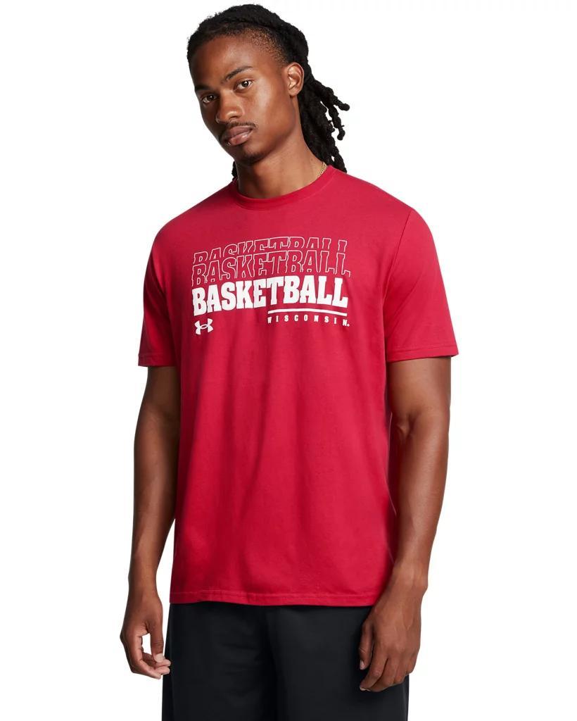 Men's UA Performance Cotton Collegiate T-Shirt Product Image