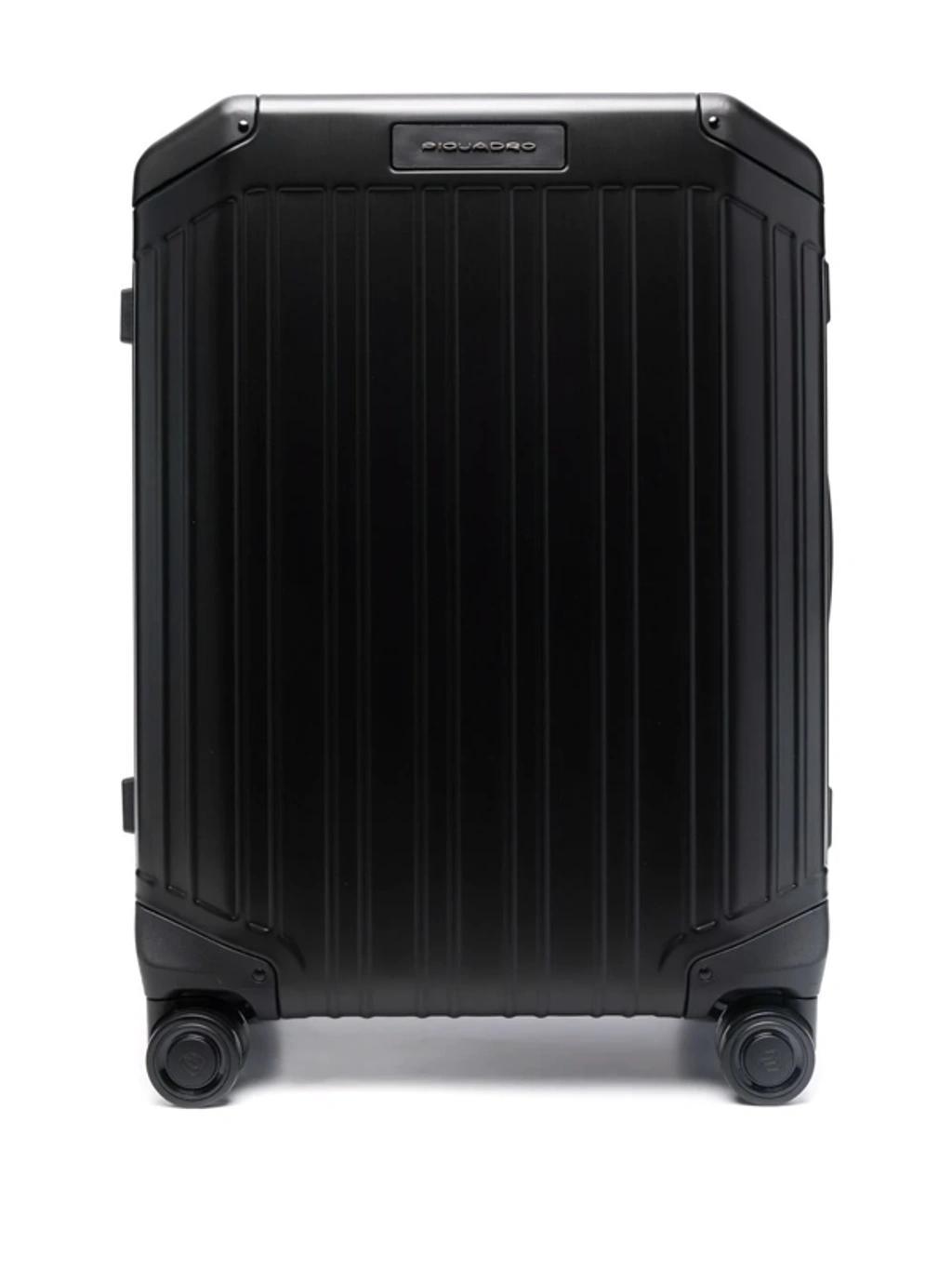 PIQUADRO Rigid Cabin Suitcase In Schwarz Product Image