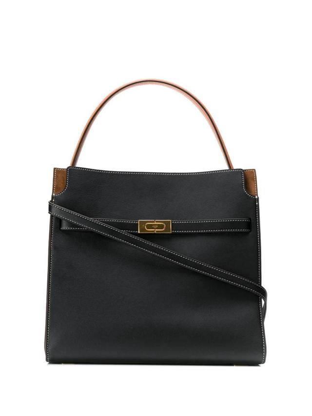 Lee Radziwill Double Tote In Black Product Image