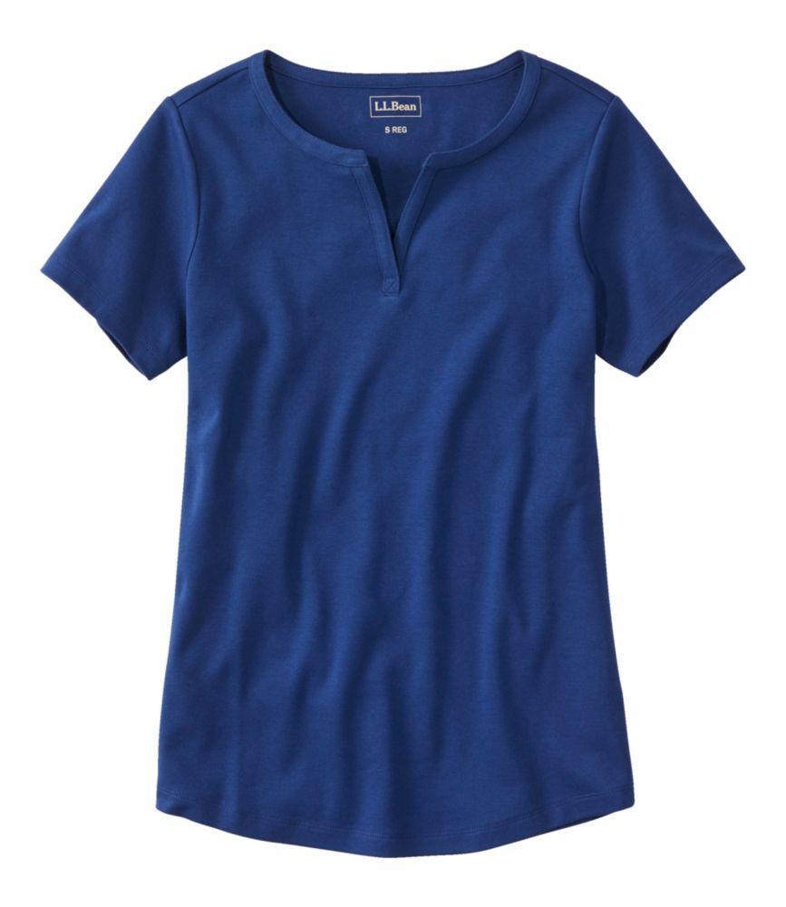 
                            Women's L.L.Bean Tee, Short-Sleeve Notch-Neck
                         Product Image