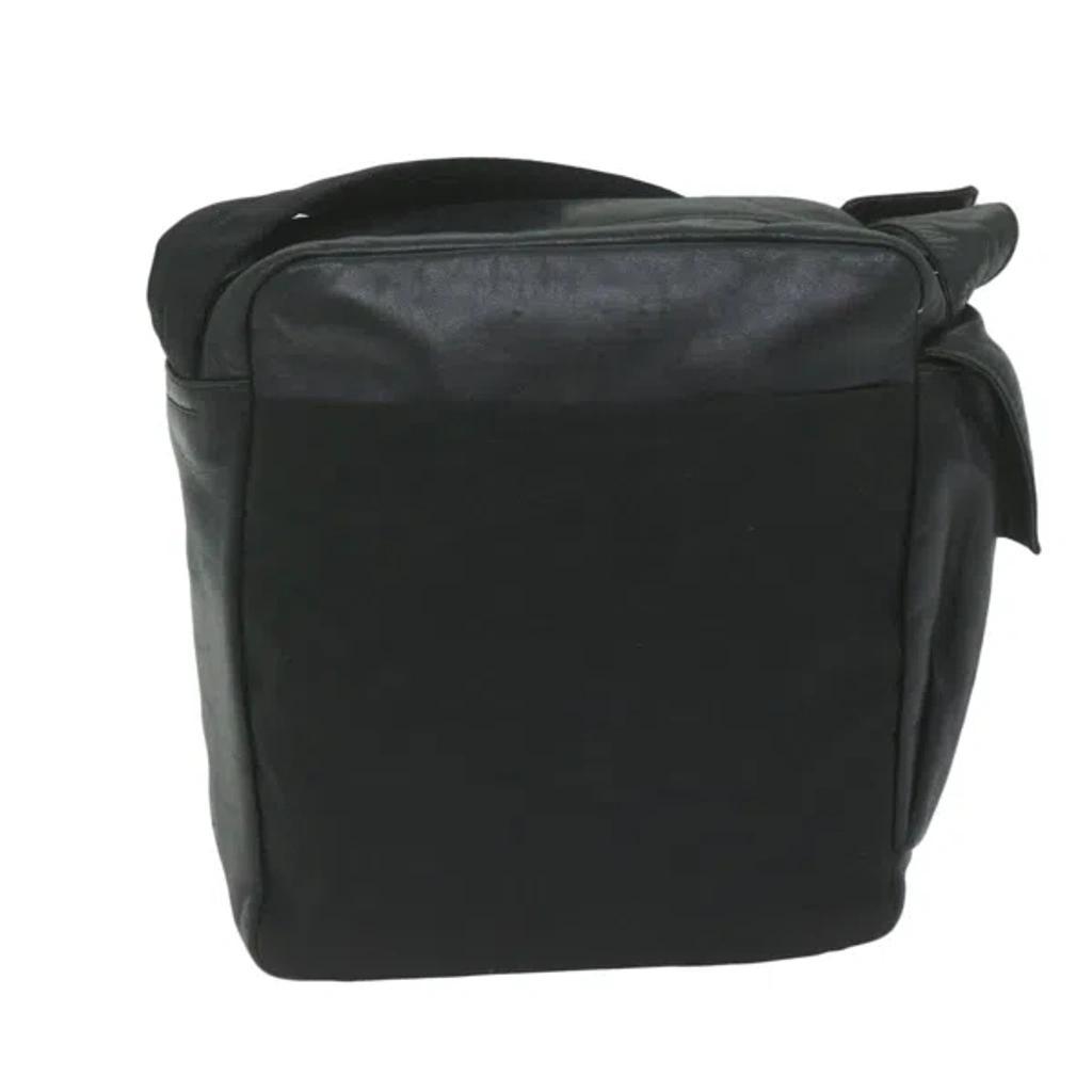 Leather Shoulder Bag () In Black Product Image