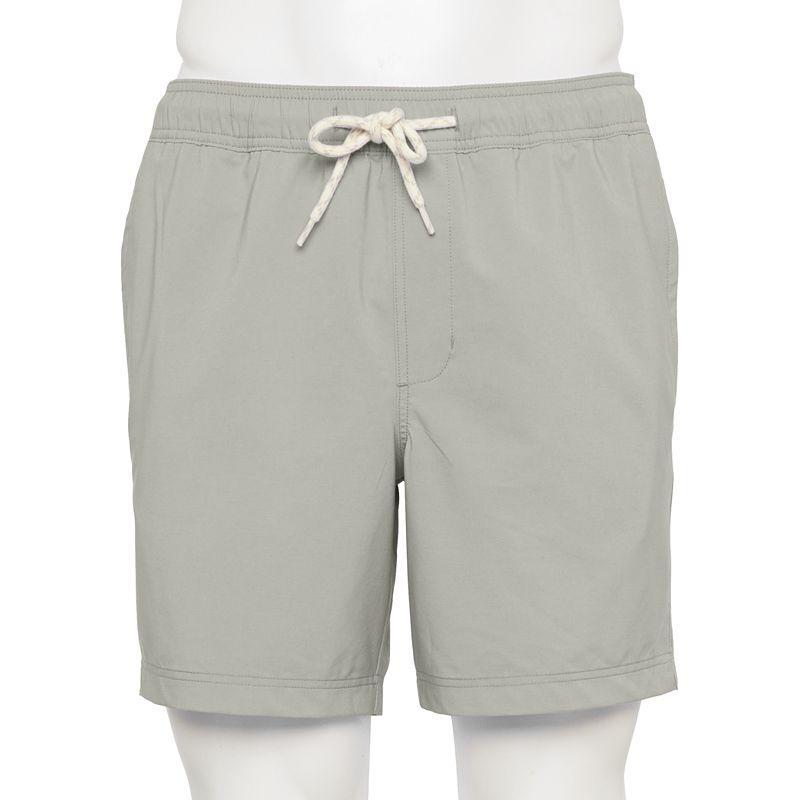 Mens Trinity Coast 7-in. Solid Swim Trunks Product Image