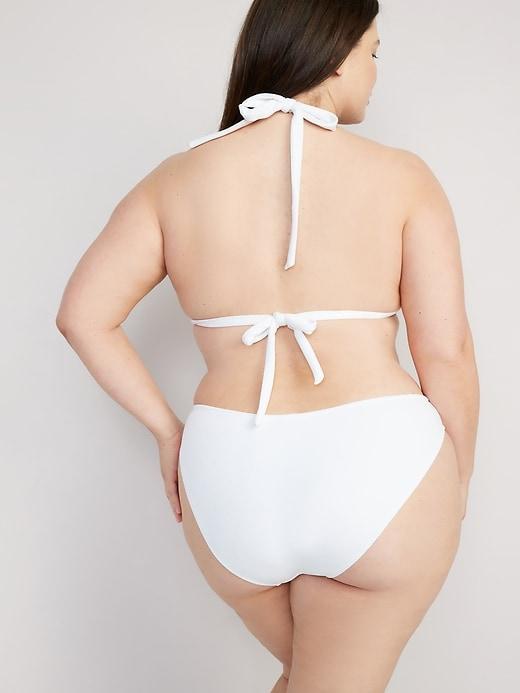 Low-Rise Classic Pucker Bikini Swim Bottoms Product Image