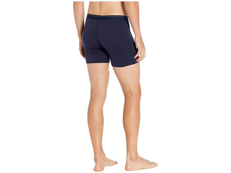 Icebreaker Anatomica Merino Boxers w/ Fly (Midnight Navy) Men's Underwear Product Image