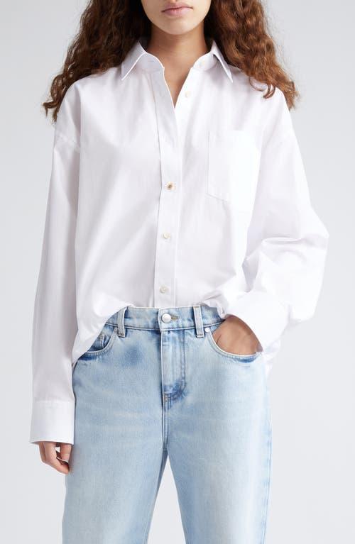 Stella McCartney Oversize Cotton Button-Up Shirt Product Image