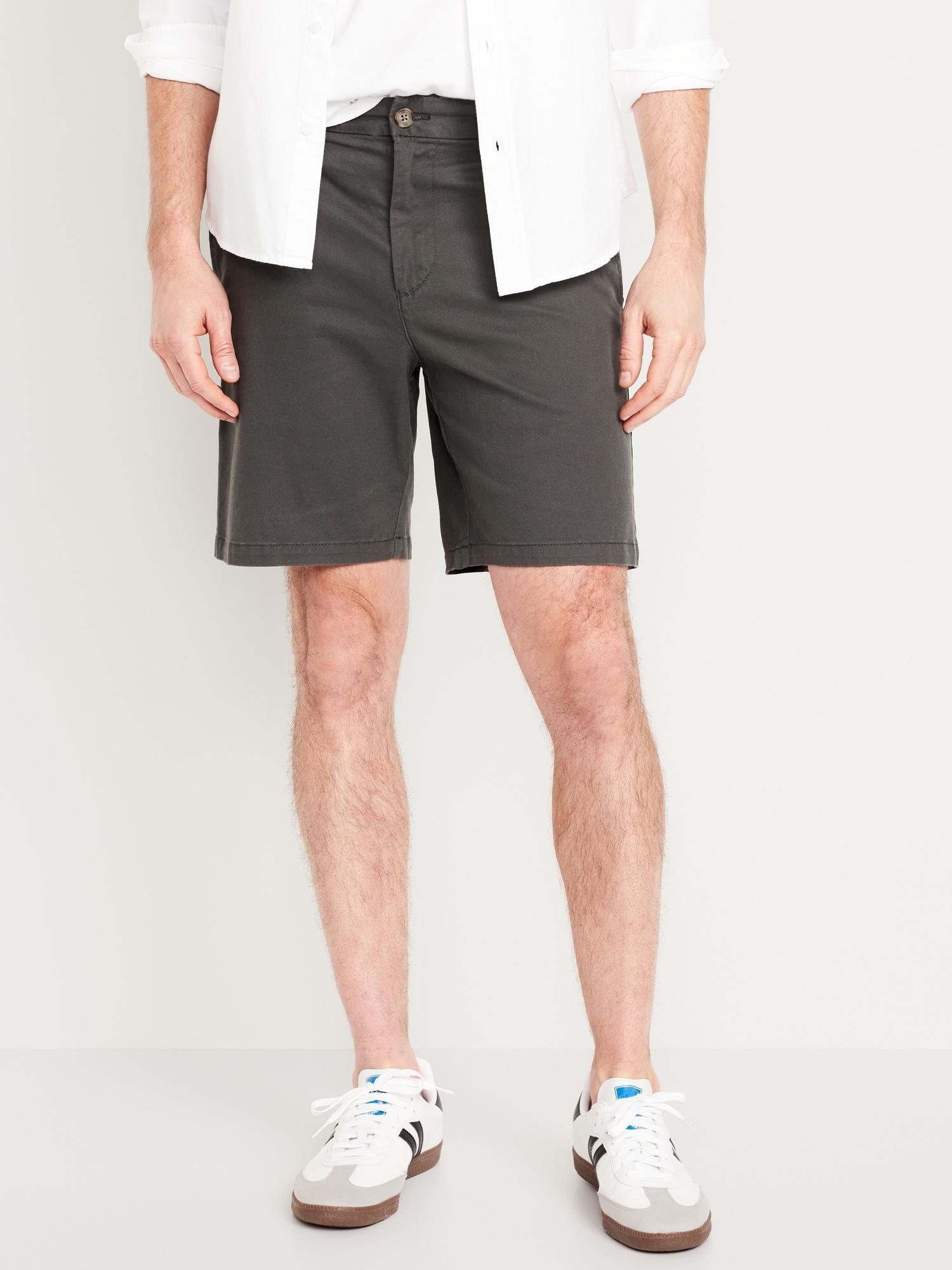 Slim Built-In Flex Rotation Chino Shorts -- 8-inch inseam Product Image