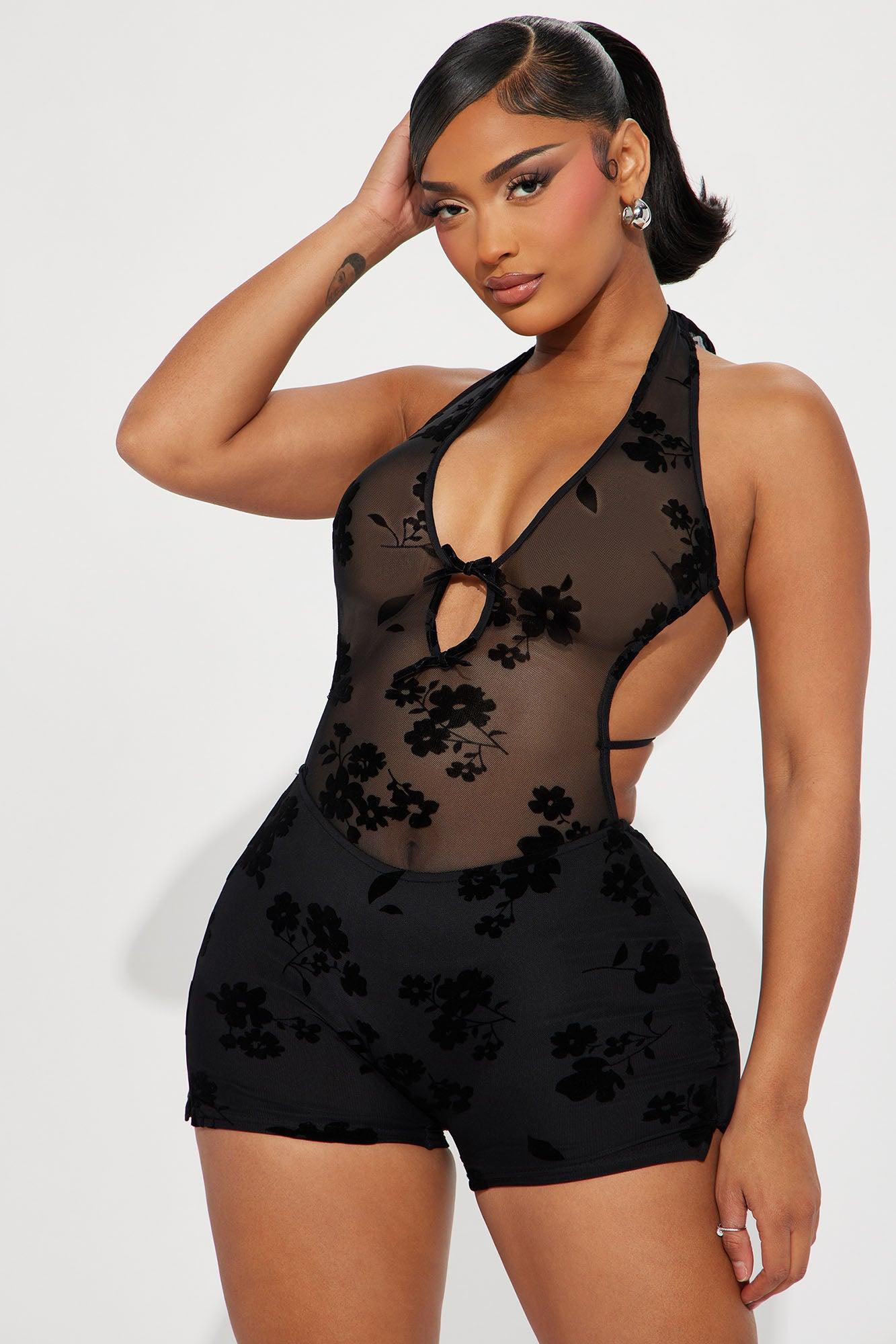 Deia Romper - Black Product Image