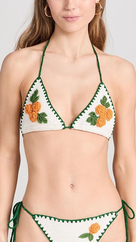 RHODE Bikini Top | Shopbop Product Image