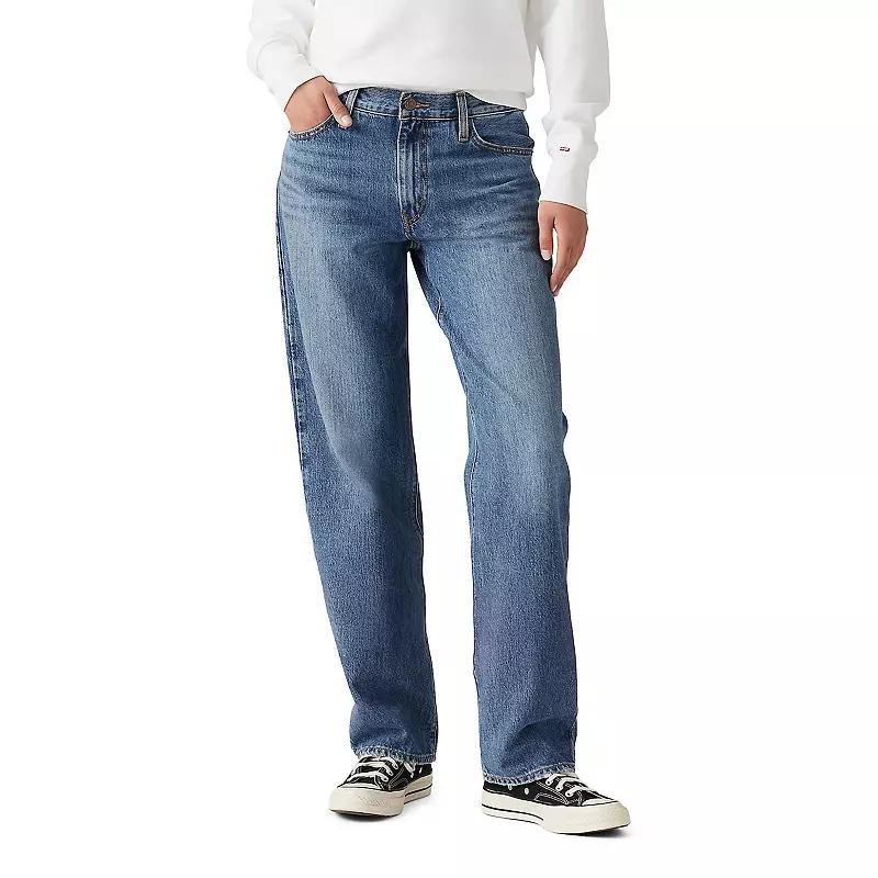 Levis Womens Mid Rise Cotton 94 Baggy Jeans Product Image