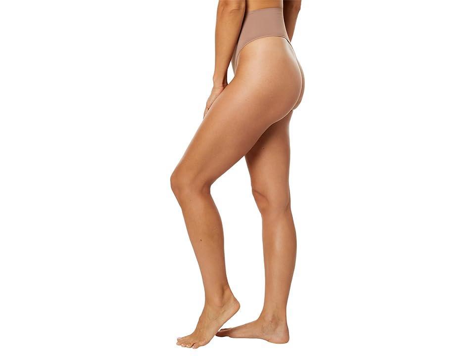 Spanx Ecocare Everyday Shaping Thong (Cafe Au Lait) Women's Underwear Product Image