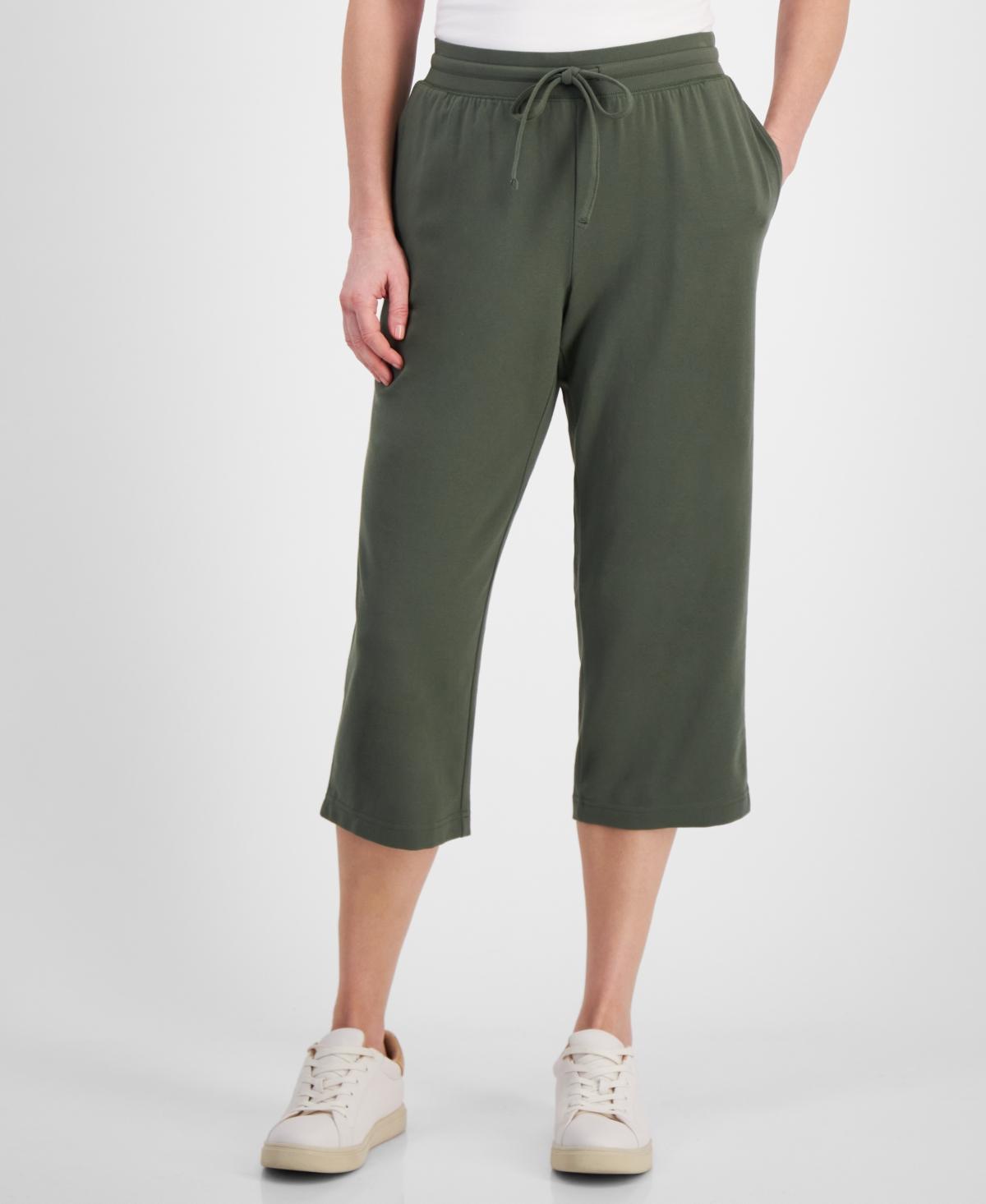 Style & Co Womens Mid Rise Capri Sweatpants, Created for Macys Product Image