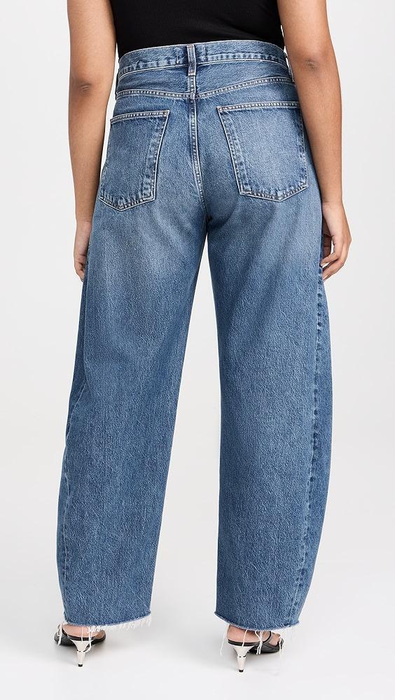 AGOLDE Luna High Rise Curved Taper Jeans | Shopbop Product Image