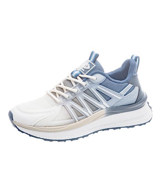 Pattrily Sneakers Beige Blue Ombre Sneakers - Adult Product Image