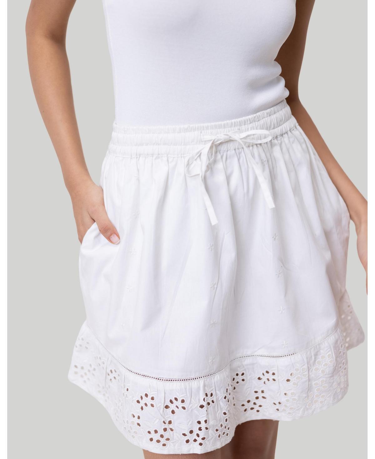 Reistor Womens Drawstring Short Skirt Product Image