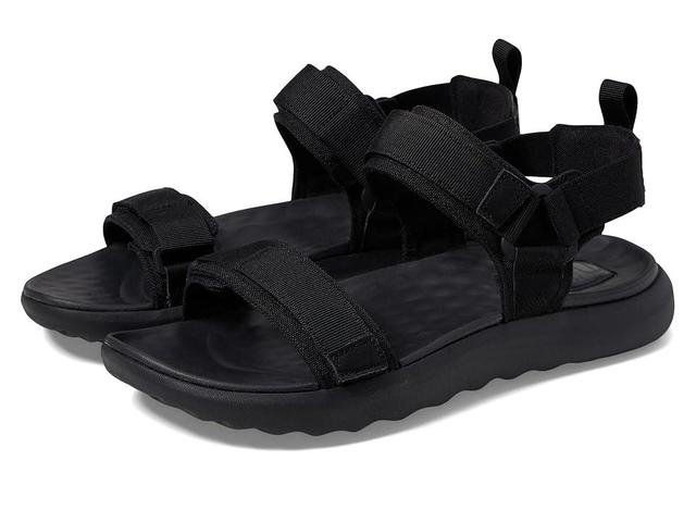 Hey Dude Carson Sandal Sport Mode Black) Men's Shoes Product Image