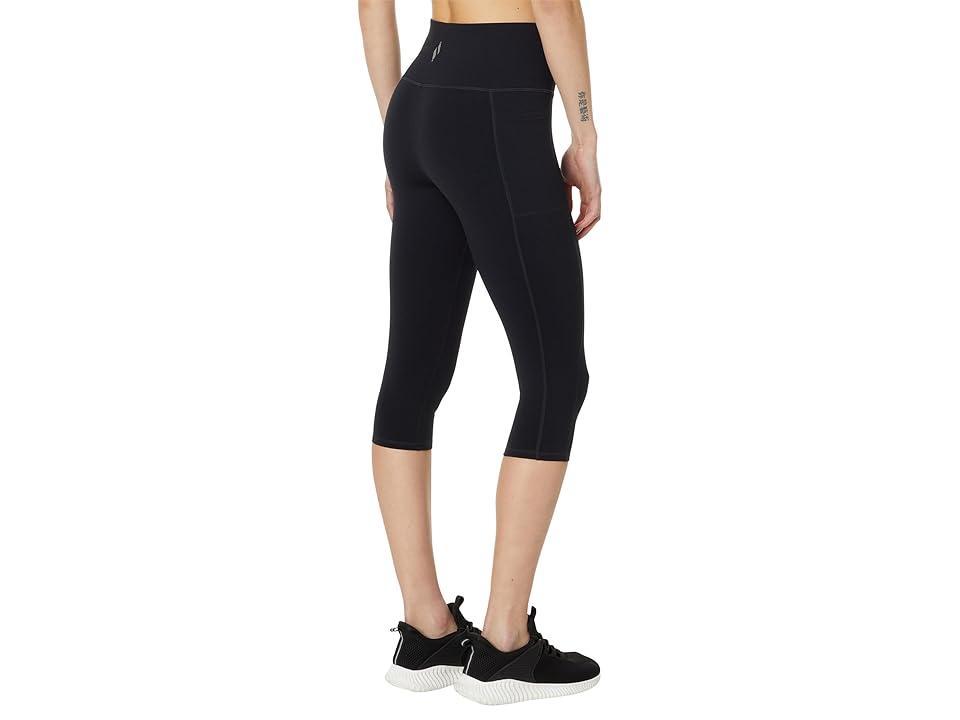 SKECHERS GO WALK High Waisted Capri Leggings Women's Casual Pants Product Image