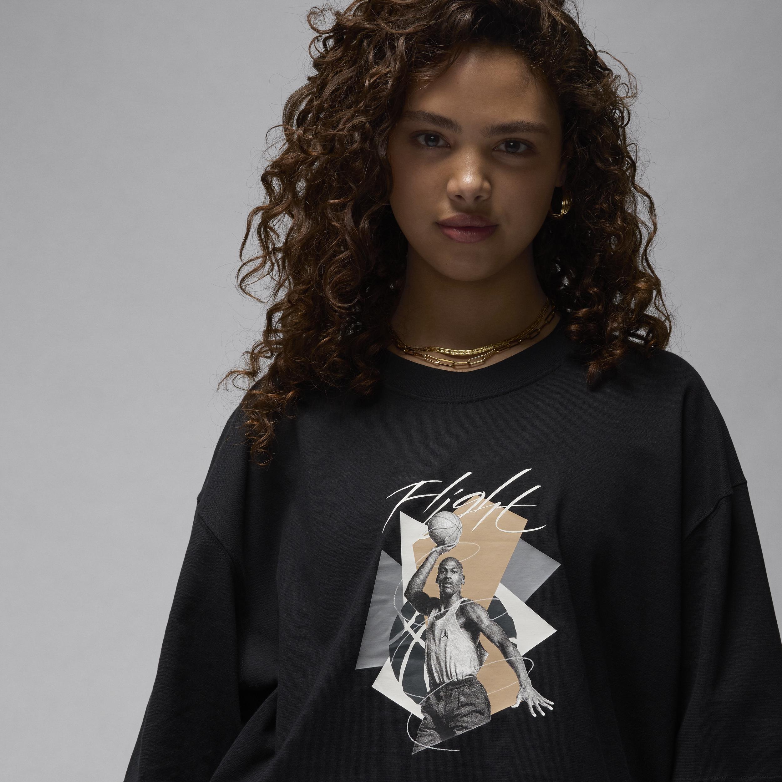 Womens Jordan Oversized Graphic T-Shirt Product Image