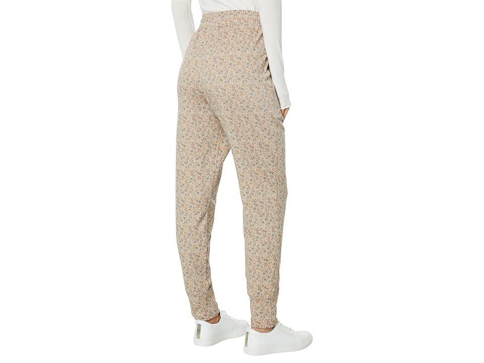 Splendid Josephine Joggers (Stone Floral) Women's Clothing Product Image