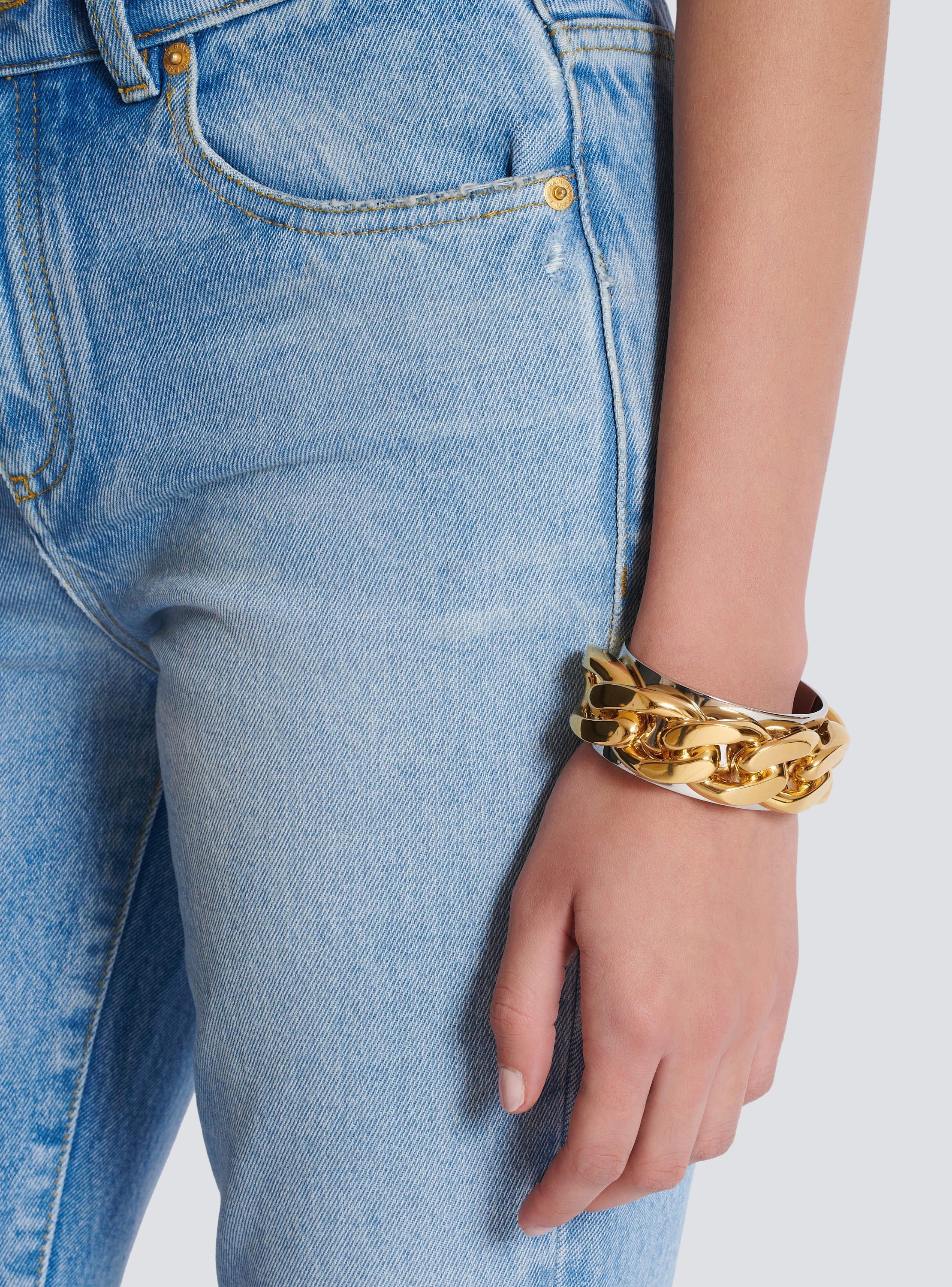 Brass chain bracelet  Product Image