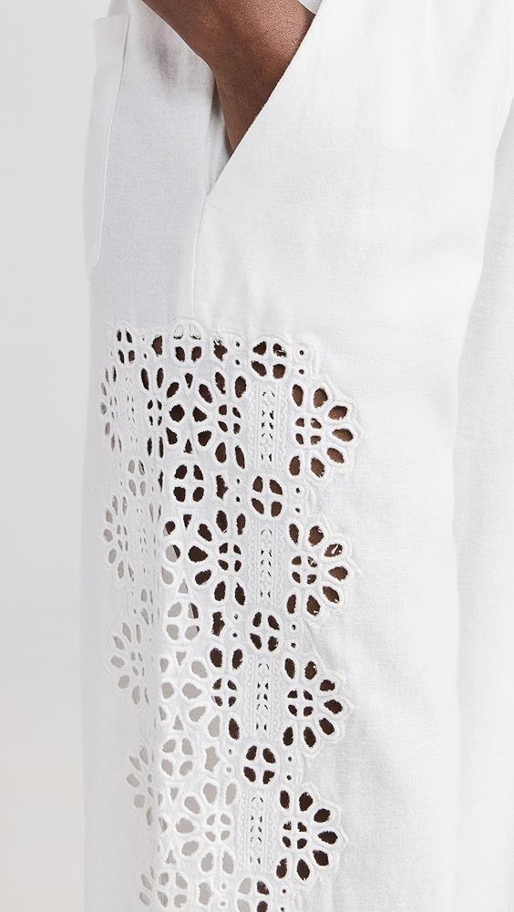 Sea Edith Embroidery Pants | Shopbop Product Image