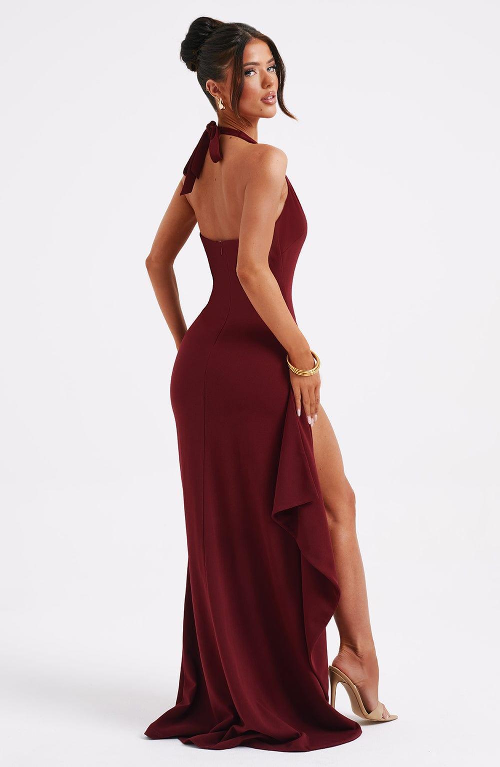 Luella Maxi Dress - Burgundy Product Image