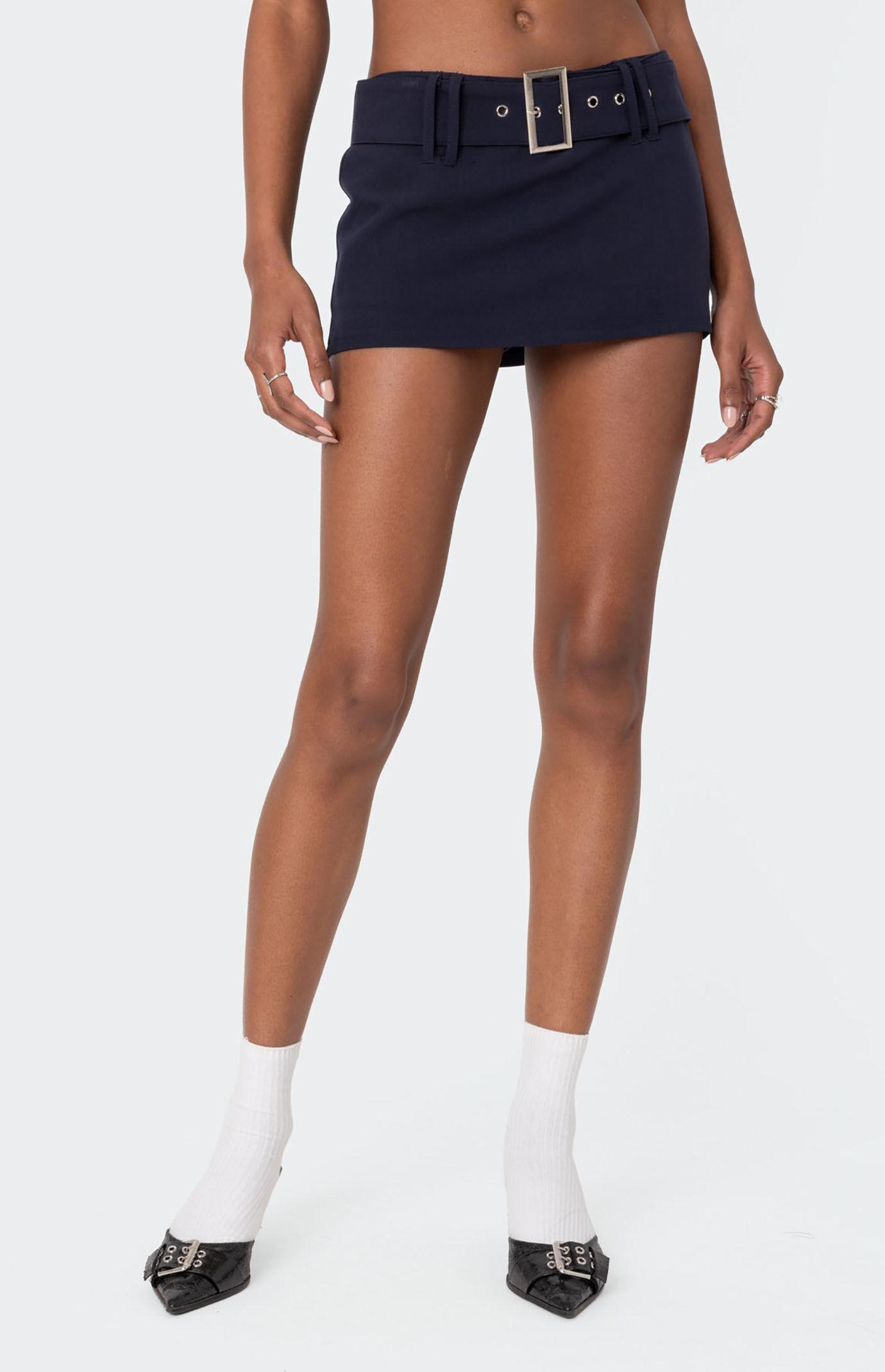 Edikted Women's Duna Belted Mini Skort Product Image