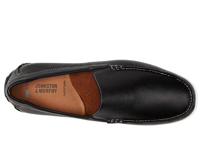 Johnston & Murphy Cort Moc Venetian Full Grain) Men's Shoes Product Image