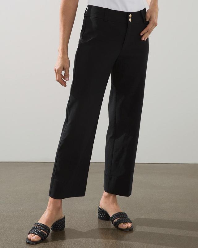 Women's Petite Trapunto Cropped Pants Product Image