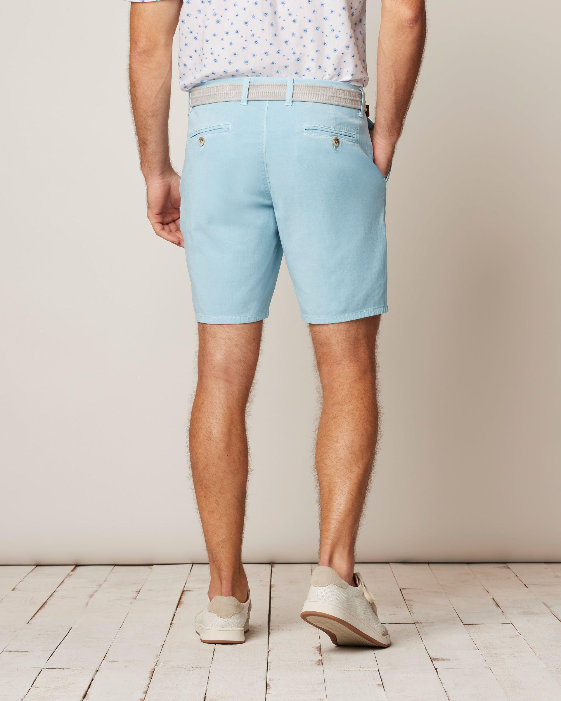 johnnie-O Nassau Cotton Blend Shorts Product Image