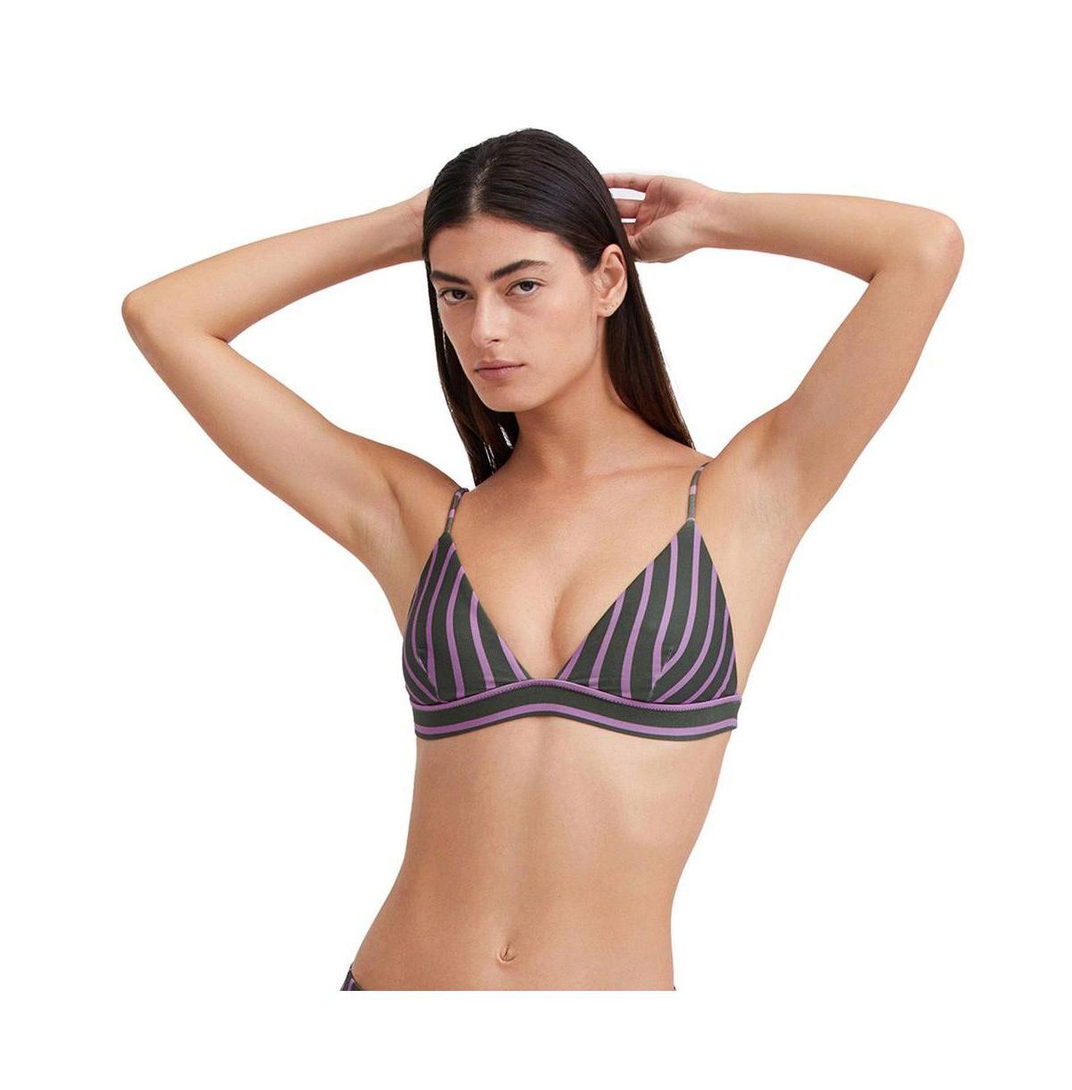 Gottex Womens Textured Triangle bikini bra swim top Product Image