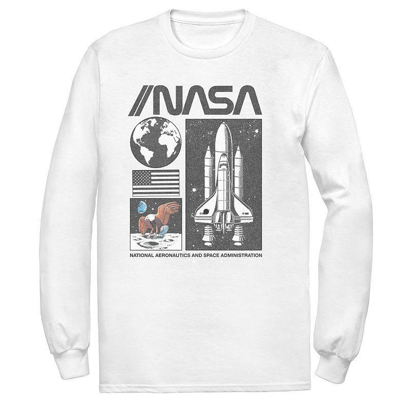 Mens NASA Collage Panel Portraits Tee Product Image