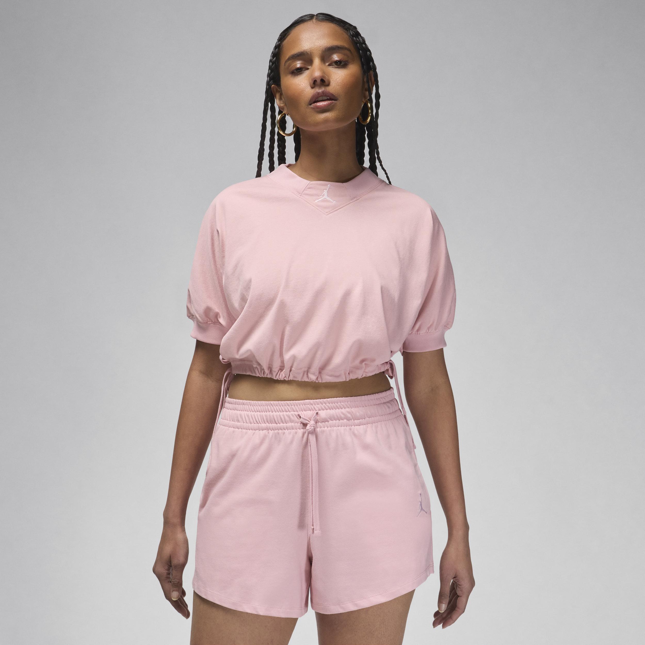 Women's Jordan Knit Cropped Top Product Image