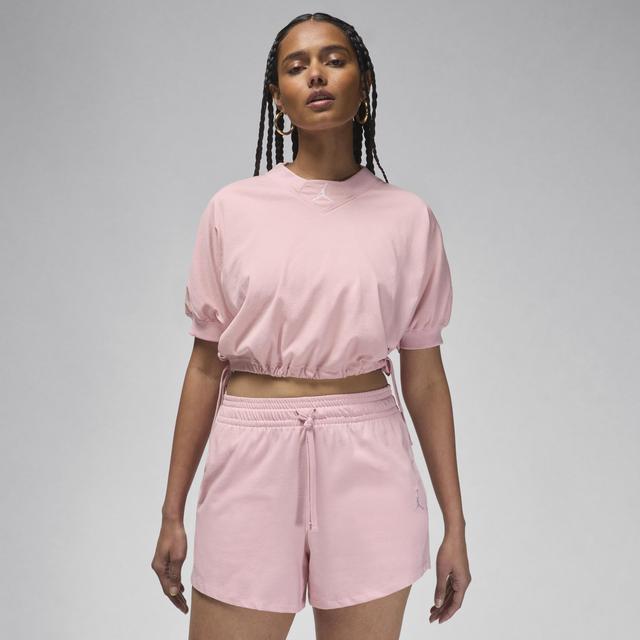 Women's Jordan Knit Cropped Top Product Image