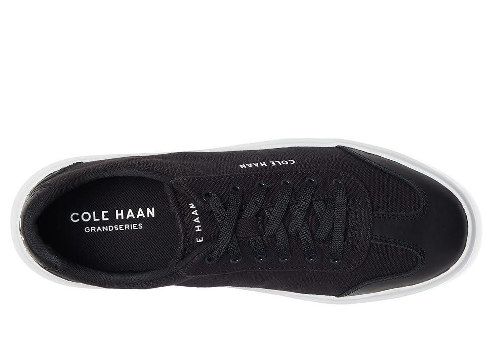 Cole Haan Womens GrandPr Rally Canvas Sneakers - Black Size 10 Product Image