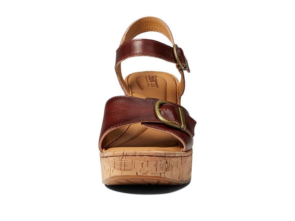 Born Browyn (Dark Tan) Women's Dress Sandals Product Image