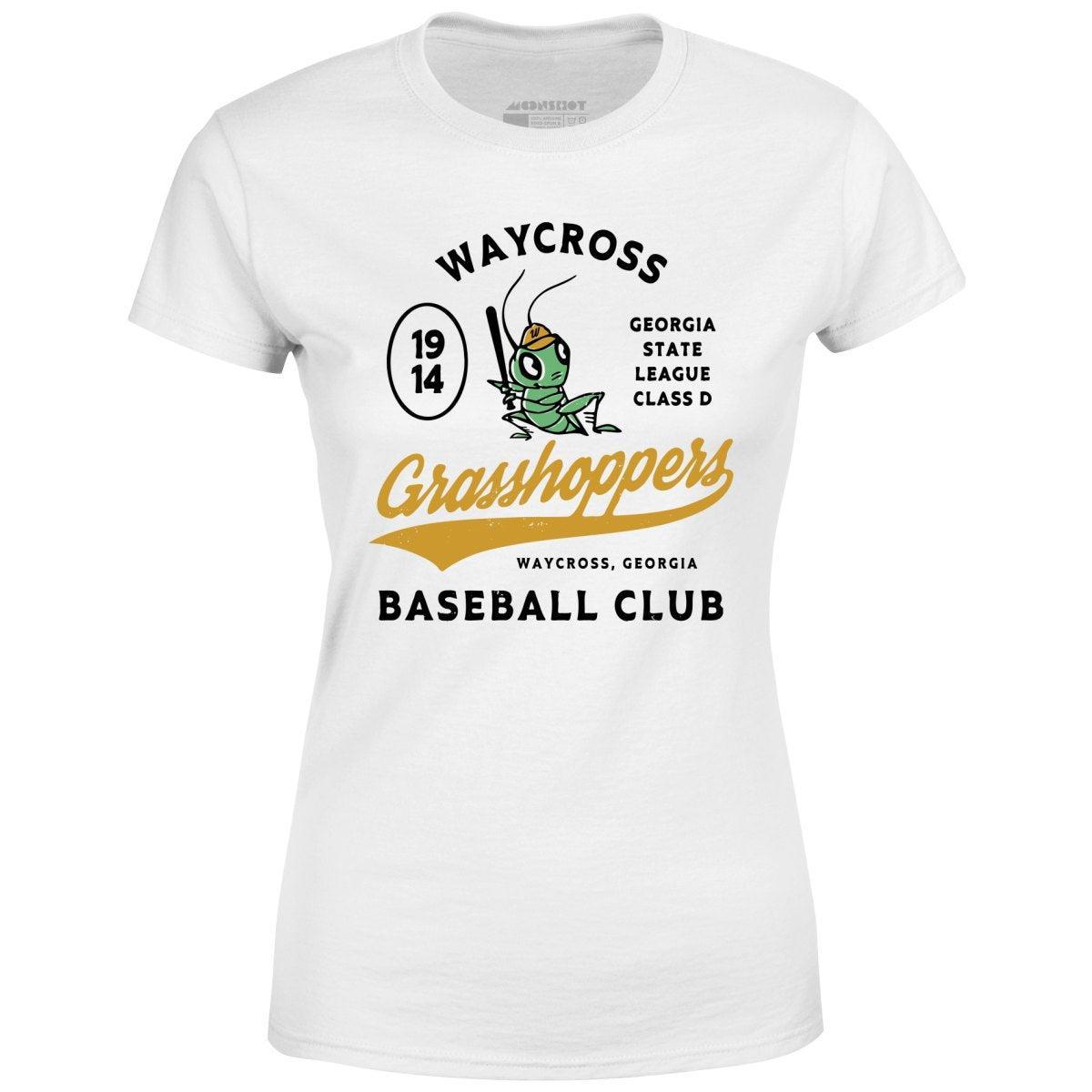 Waycross Grasshoppers - Georgia - Vintage Defunct Baseball Teams - Women's T-Shirt Female Product Image