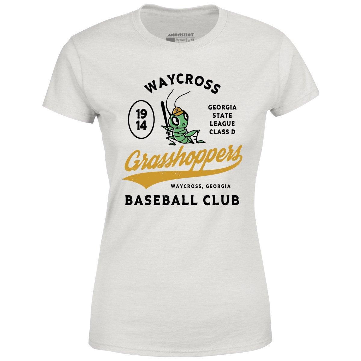 Waycross Grasshoppers - Georgia - Vintage Defunct Baseball Teams - Women's T-Shirt Female Product Image