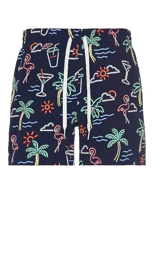 Chubbies The Neon Lights 5.5 Inseam Stretch Swim Trunks Product Image