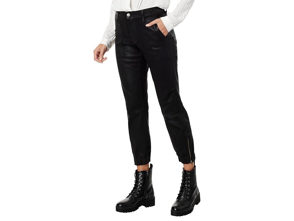 7 For All Mankind Darted Boyfriend Joggers (Coated ) Women's Casual Pants Product Image