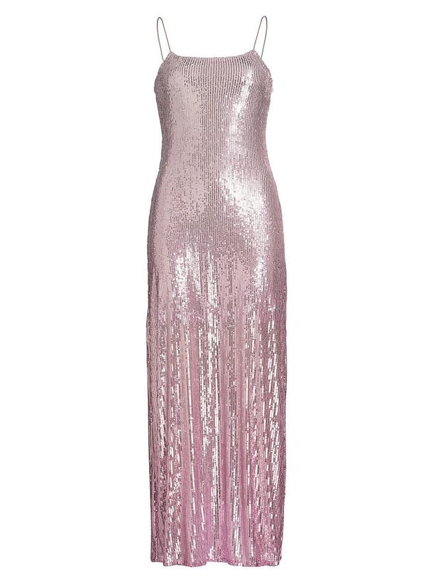 Womens Grand Sequin-Embroidered Gown Product Image